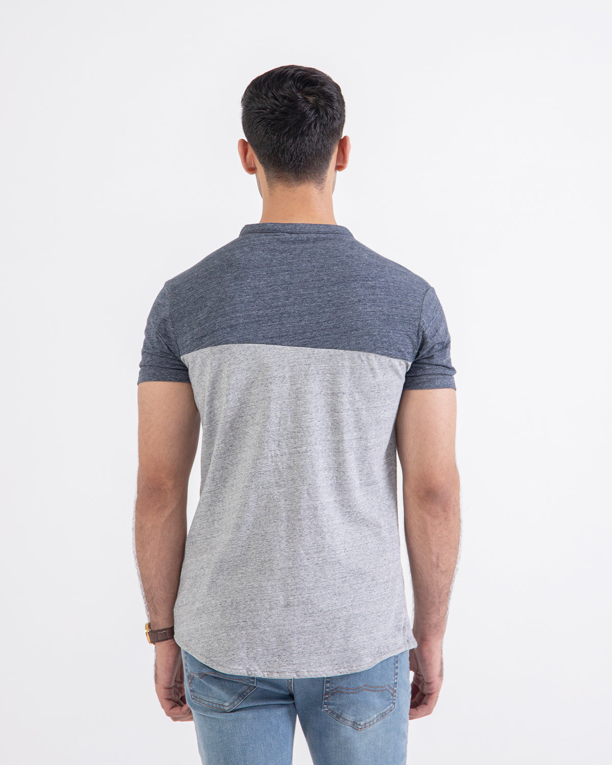 Men Contrast Panel Button Down - Engine - Buy Now
