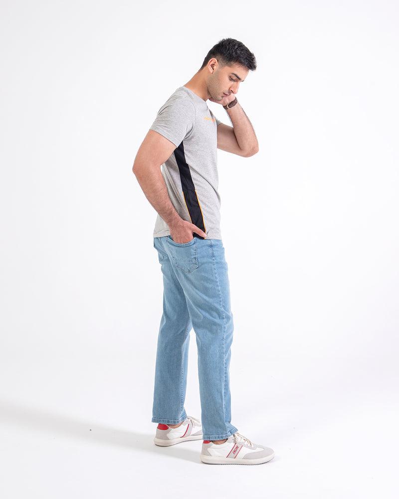 Men Side Paneled Tee - Engine - Buy Now