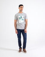Men Screen Printed Graphic Tee - Engine - Buy Now