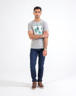 Men Screen Printed Graphic Tee - Engine - Buy Now