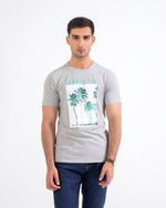 Men Screen Printed Graphic Tee - Engine - Buy Now