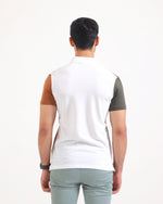 Men S/S Panel Polo Tee - Engine - Buy Now