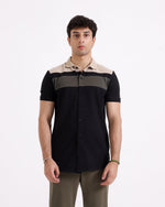 Men S/S Panel Button Down - Engine - Buy Now