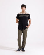 Men S/S Panel Button Down - Engine - Buy Now