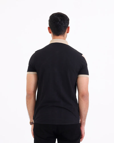 Men S/S Panel Button Down