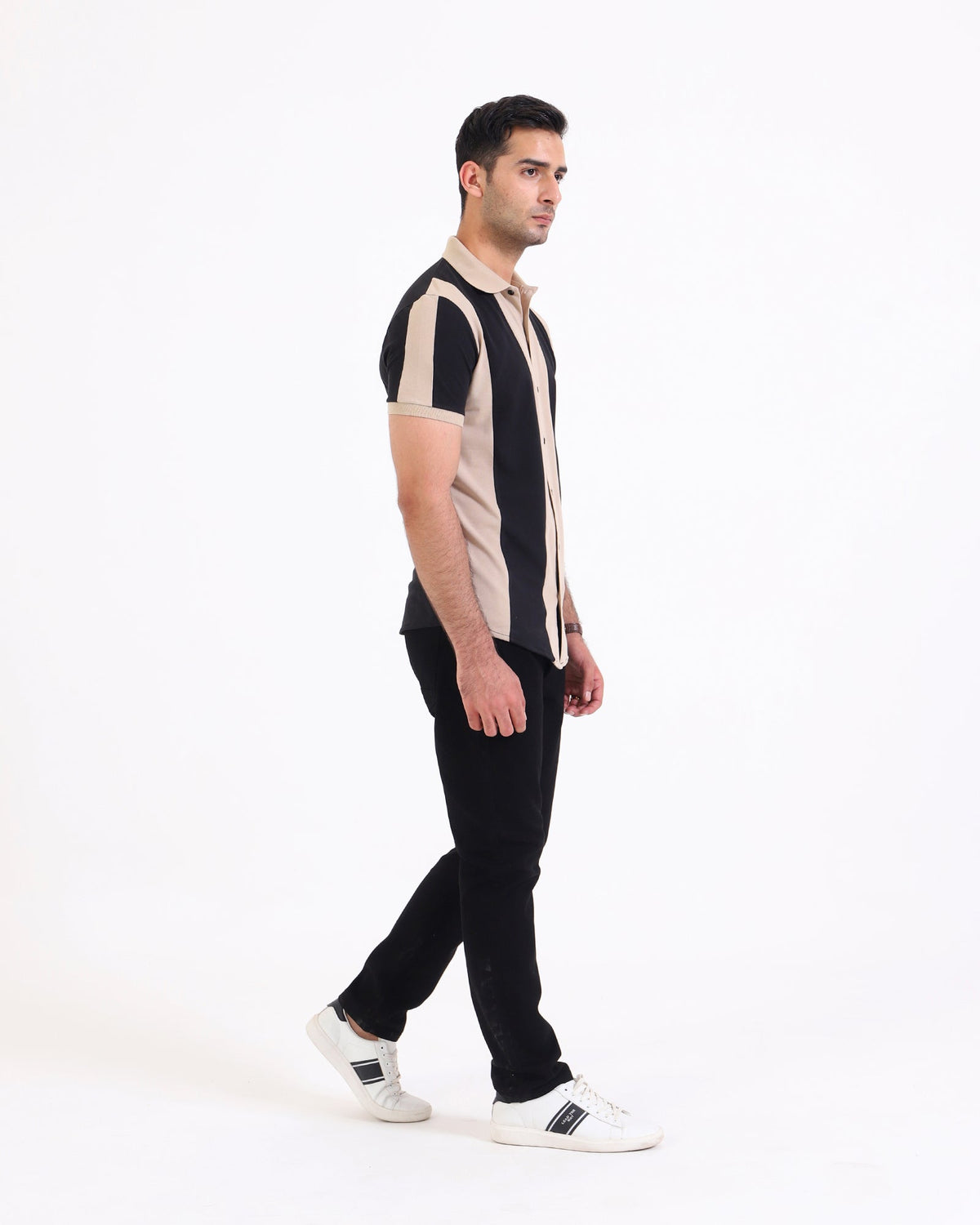 Men S/S Panel Button Down - Engine - Buy Now