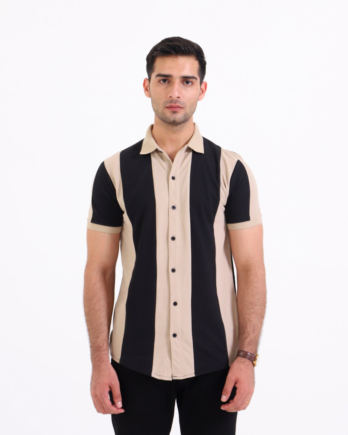 Men S/S Panel Button Down - Engine - Buy Now
