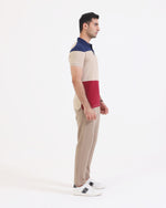 Men S/S Panel Polo Tee - Engine - Buy Now