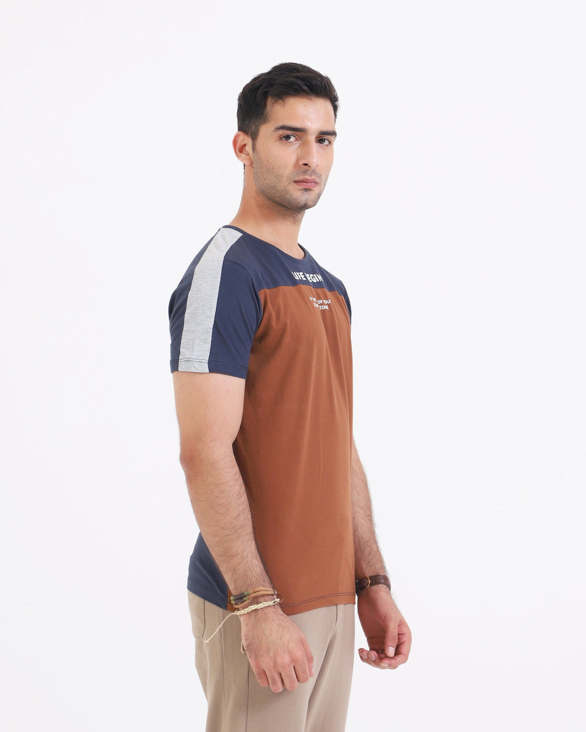 Men Panel T-Shirt - Engine - Buy Now