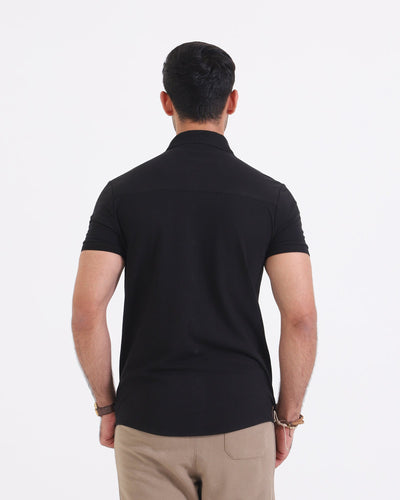 Men S/S Basic Button Down