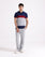 Men S/S Panel Polo Tee For MEN - ENGINE