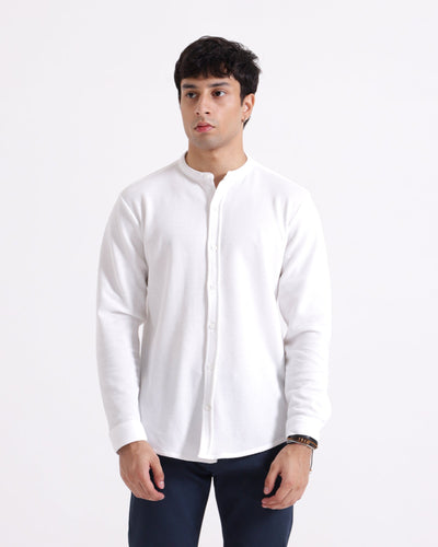 Men L/S Basic Button Down