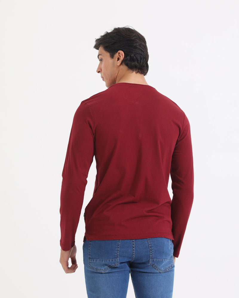Men L/S Basic Henley - Engine - Buy Now