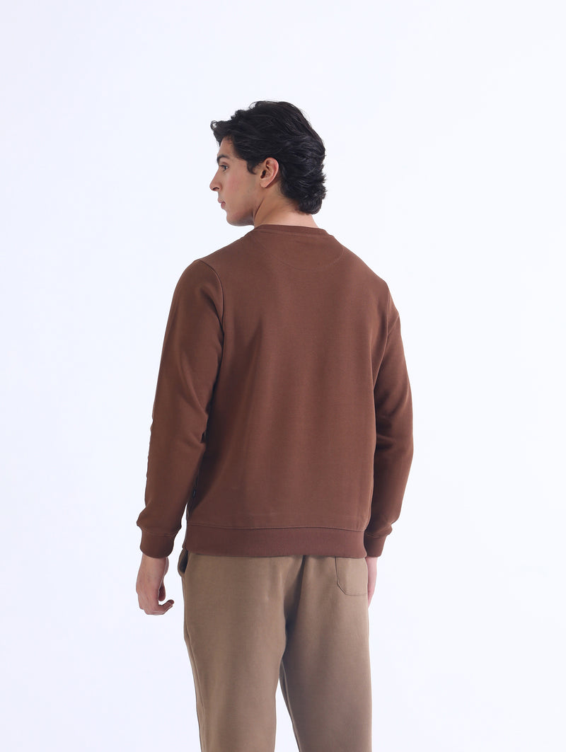 Men Typography Sweatshirt - Engine - Buy Now