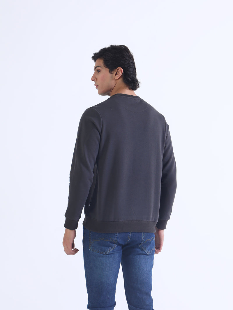 Men Typography Sweatshirt - Engine - Buy Now
