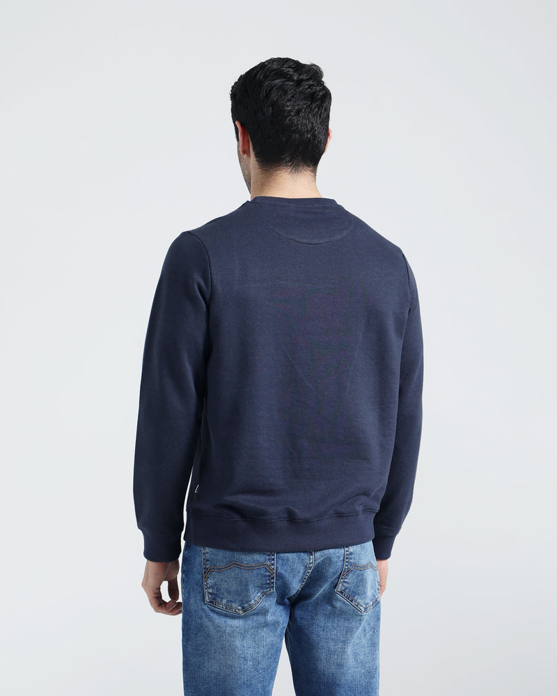 Men Typography Sweatshirt - Engine - Buy Now