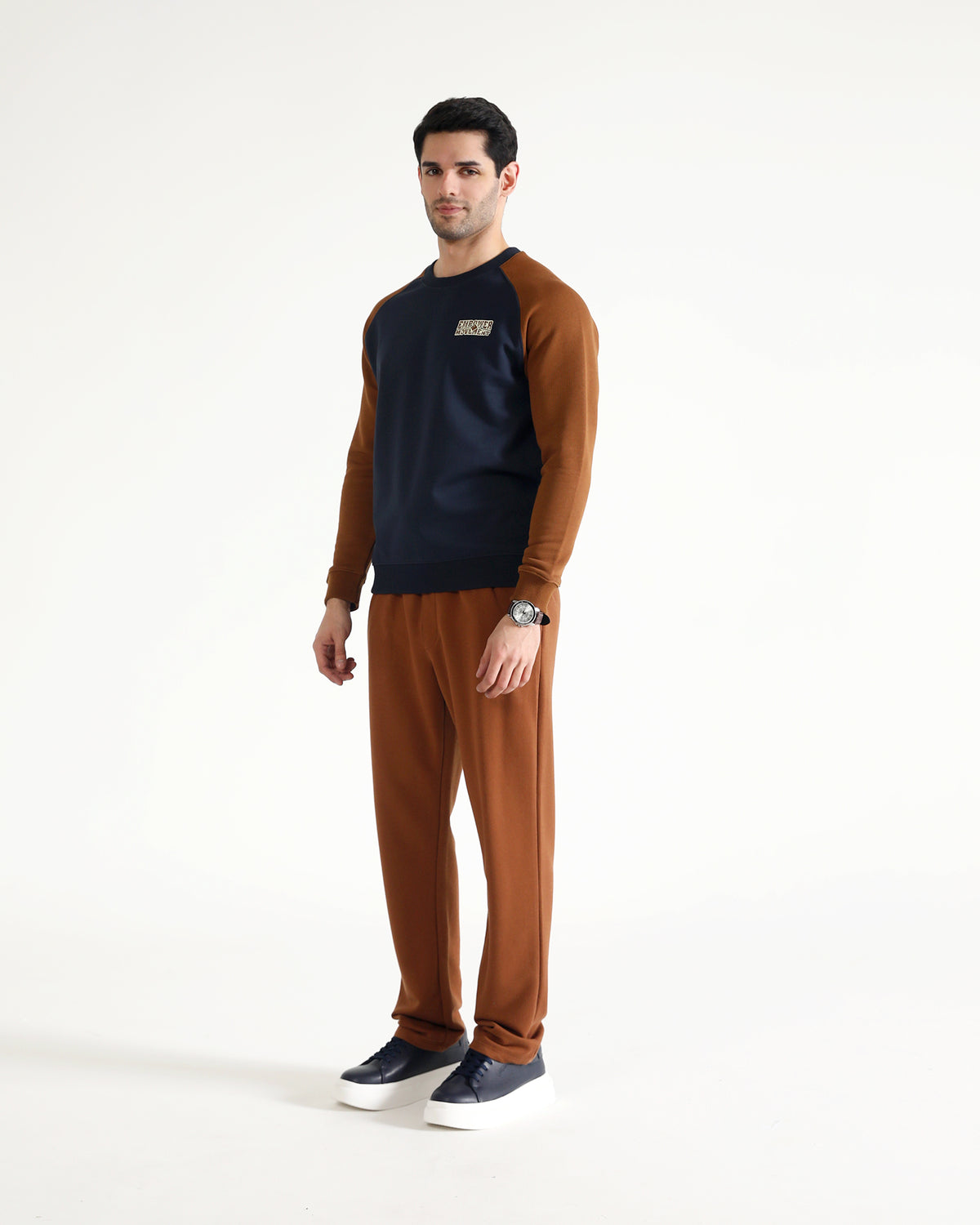 Men Typography Sweatshirt - Engine - Buy Now