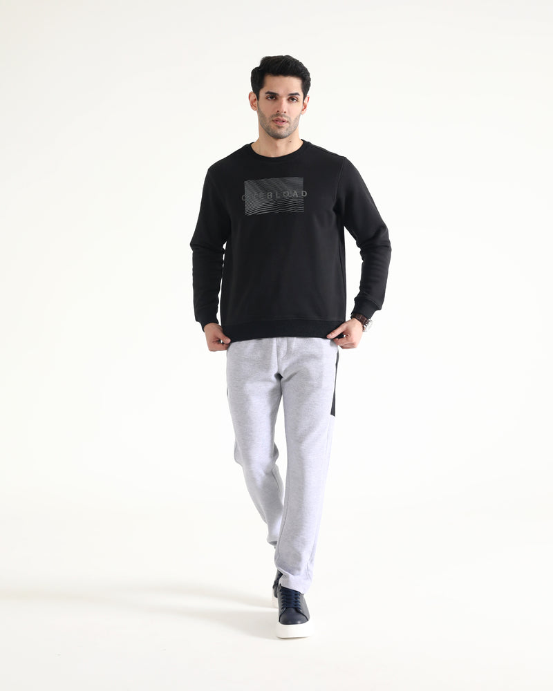 Men Typography Sweatshirt - Engine - Buy Now