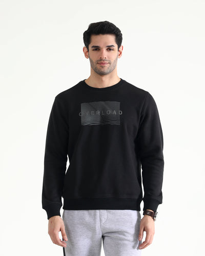 Men Typography Sweatshirt