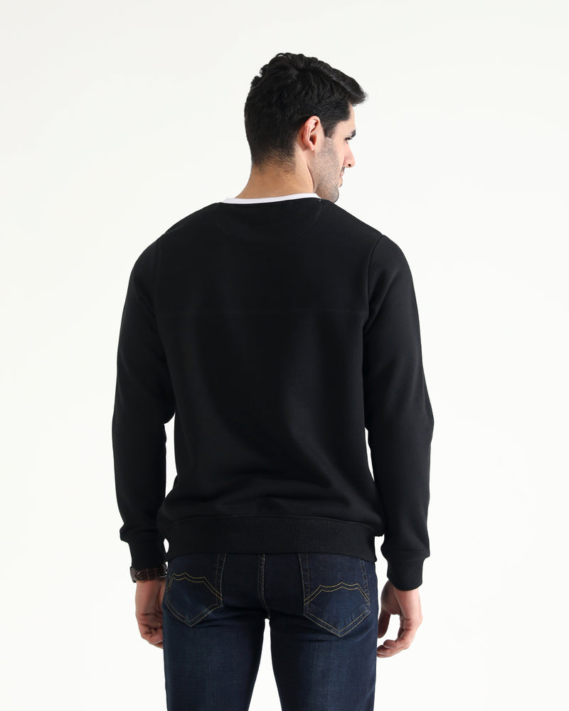 Men Typography Sweatshirt - Engine - Buy Now