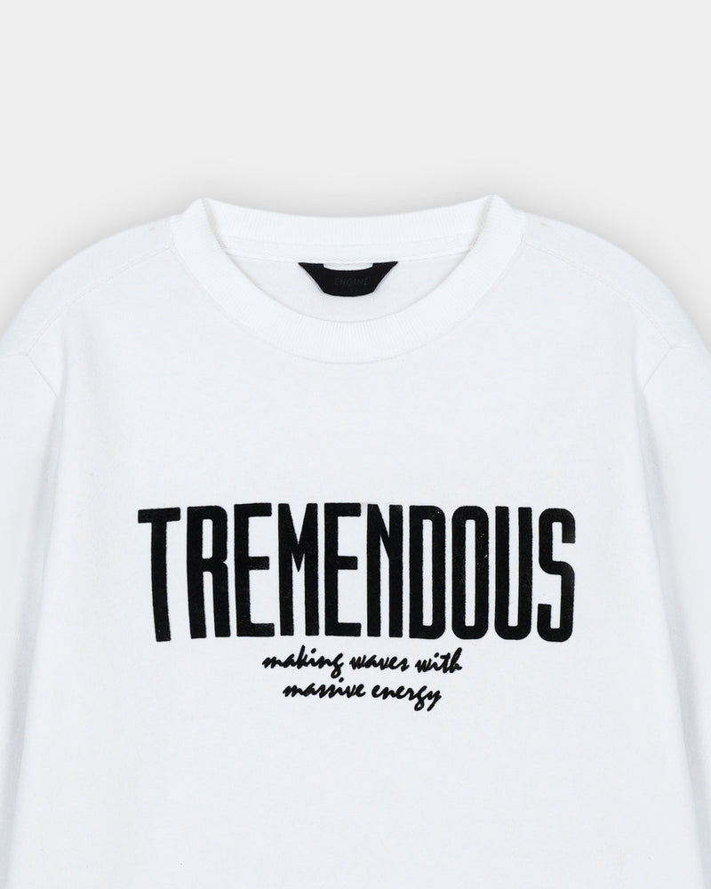Men Typography Sweatshirt - Engine - Buy Now
