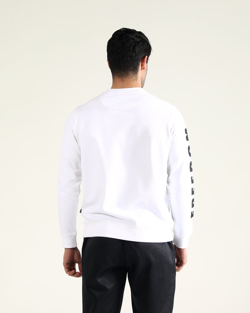 Men Typography Sweatshirt - Engine - Buy Now