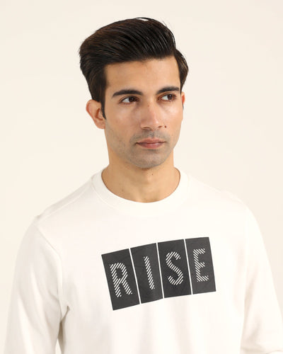 Men Typography Sweatshirt