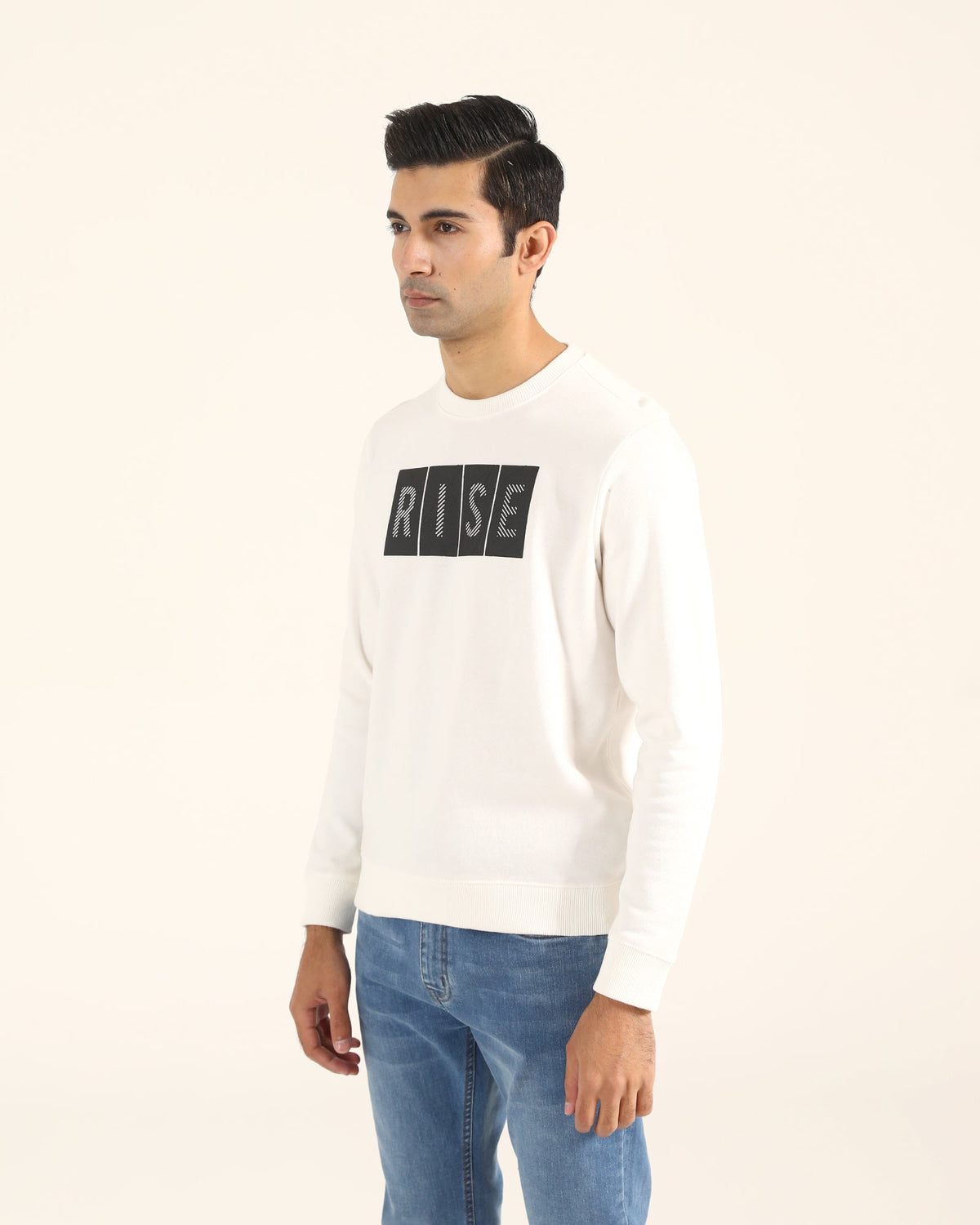 Men Typography Sweatshirt - Engine - Buy Now