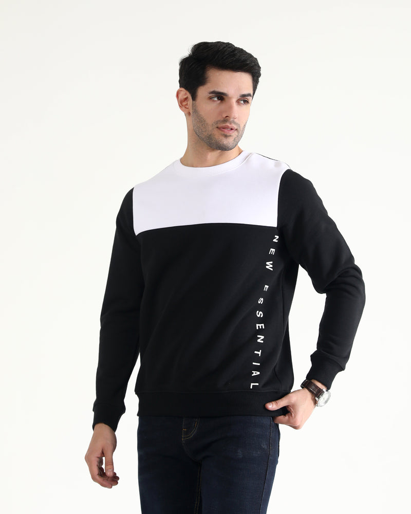 Men Typography Sweatshirt - Engine - Buy Now