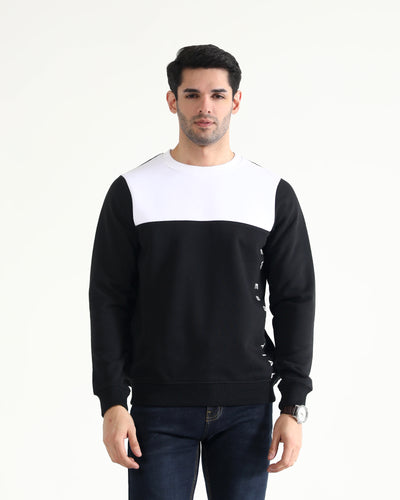 Men Typography Sweatshirt