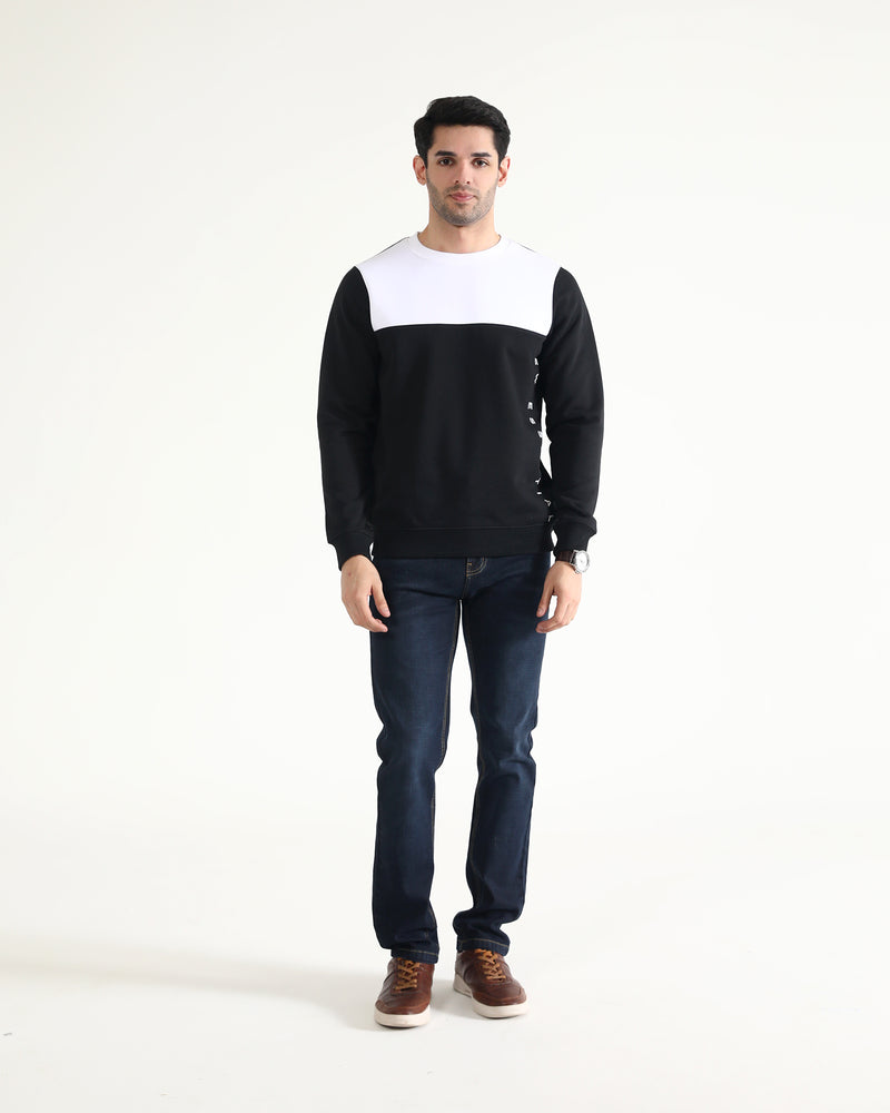 Men Typography Sweatshirt - Engine - Buy Now
