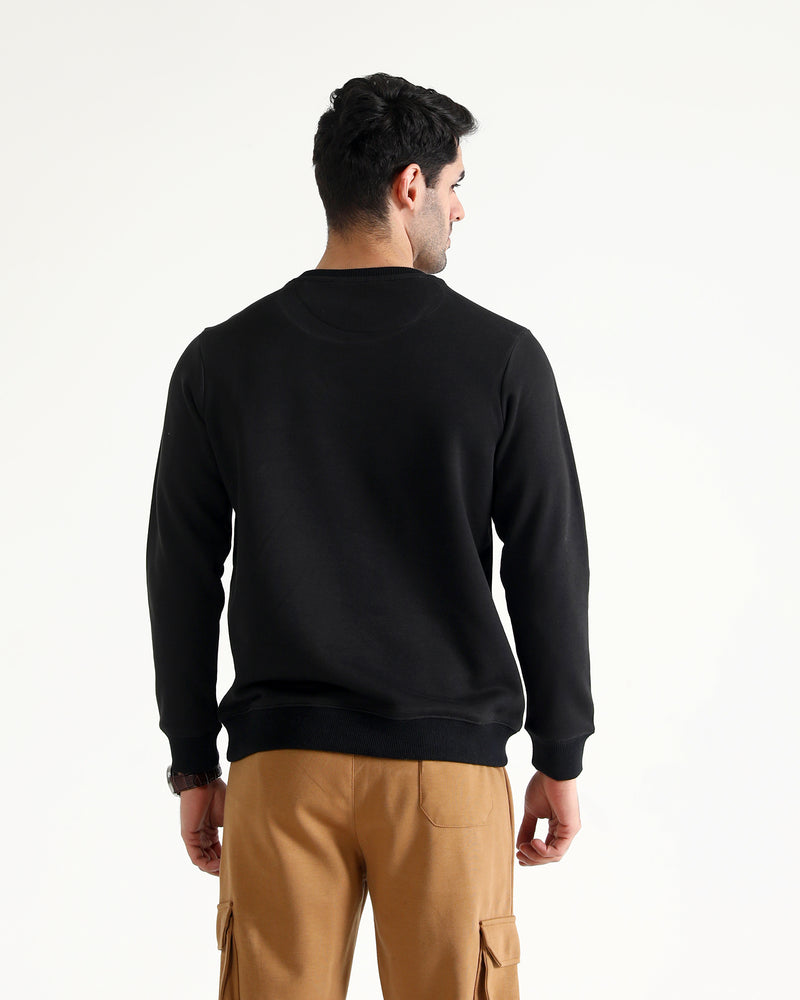 Men Typography Sweatshirt - Engine - Buy Now