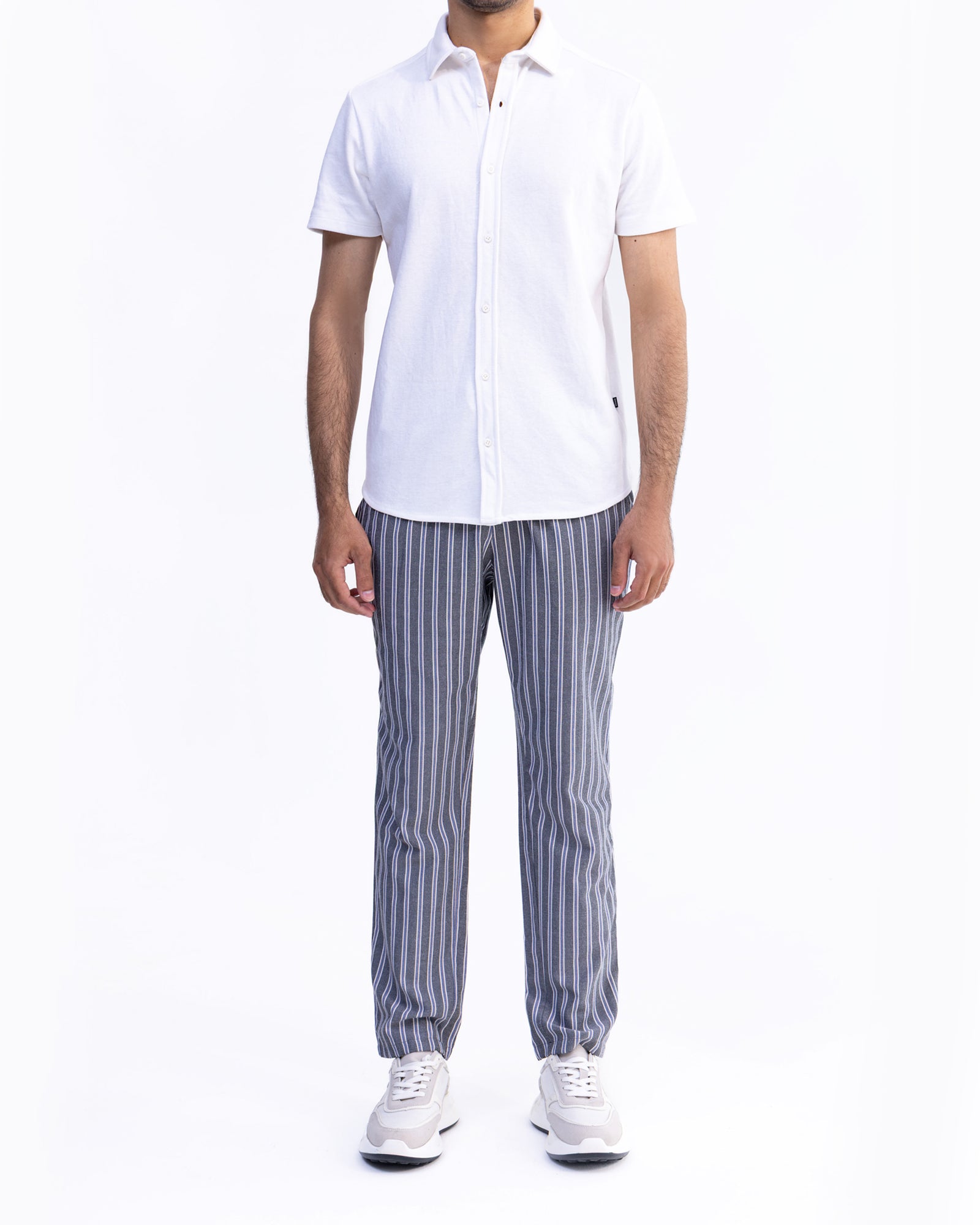 Men Inter lock Pq Button Down