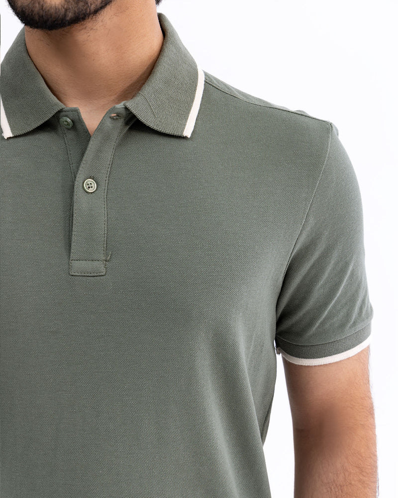 Men Polo Tee - Engine - Buy Now