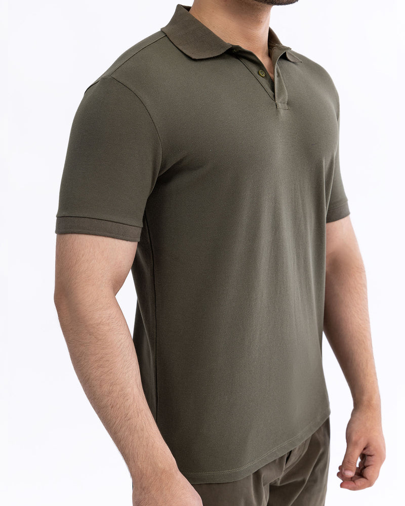 Men Polo Tee - Engine - Buy Now
