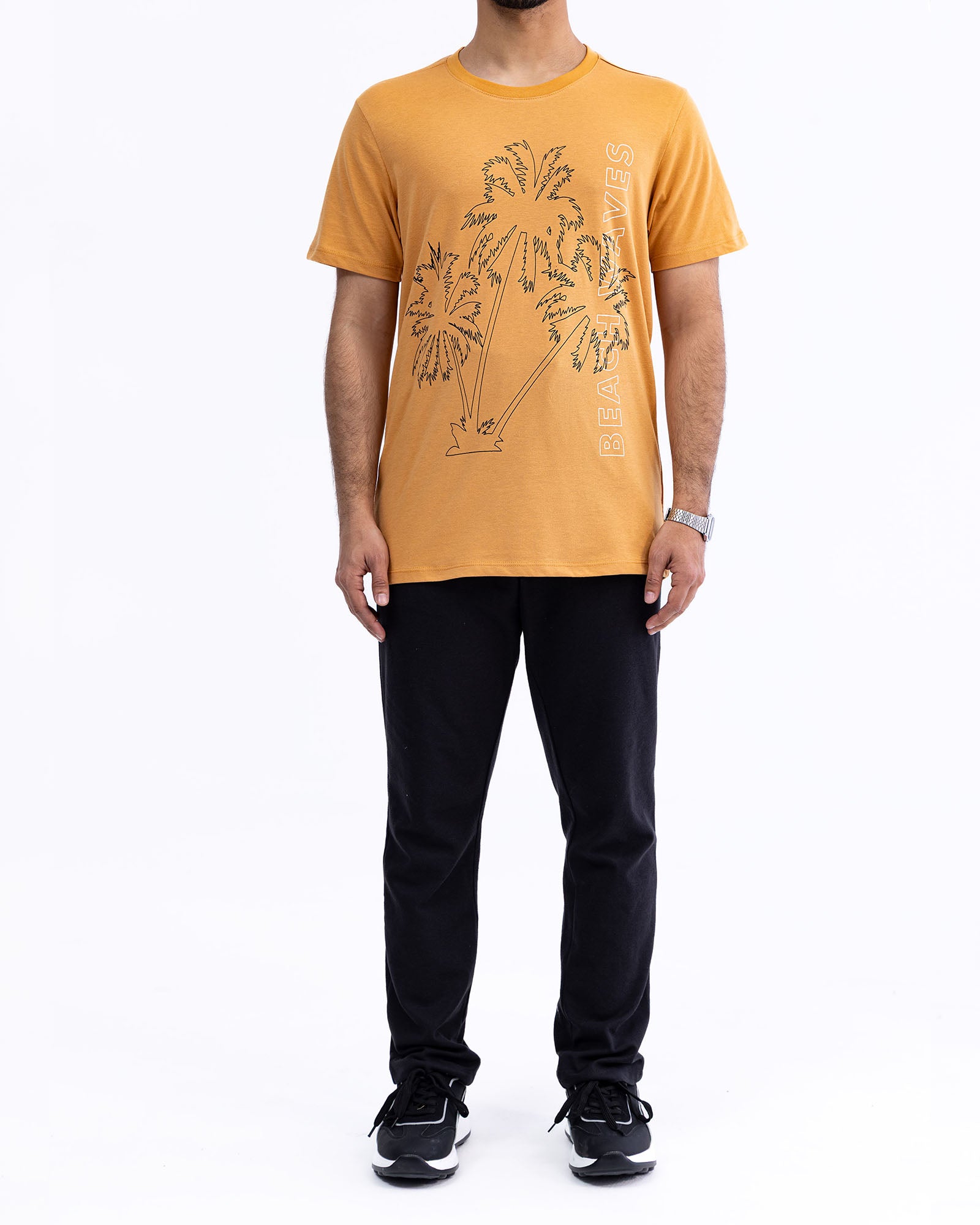 engine Men T Shirt FT5038-00M-KHK Store Clothing - Main Image