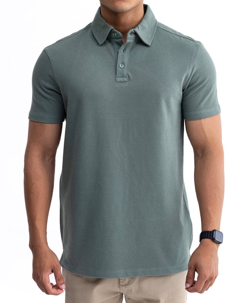 Men Polo Tee - Engine - Buy Now