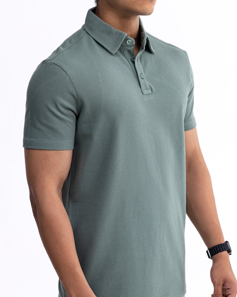 Men Polo Tee - Engine - Buy Now