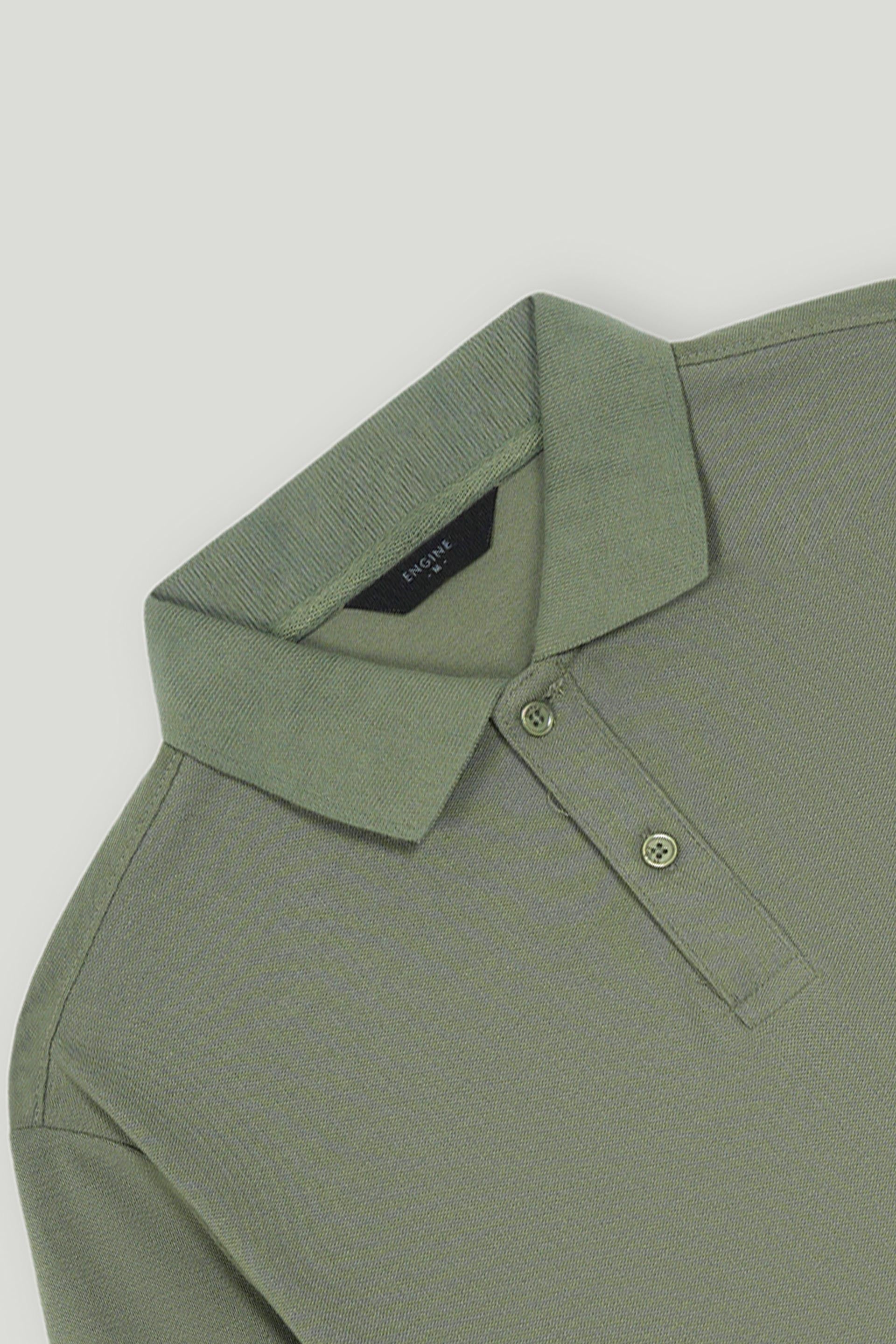 Men Polo Tee - Engine - Buy Now
