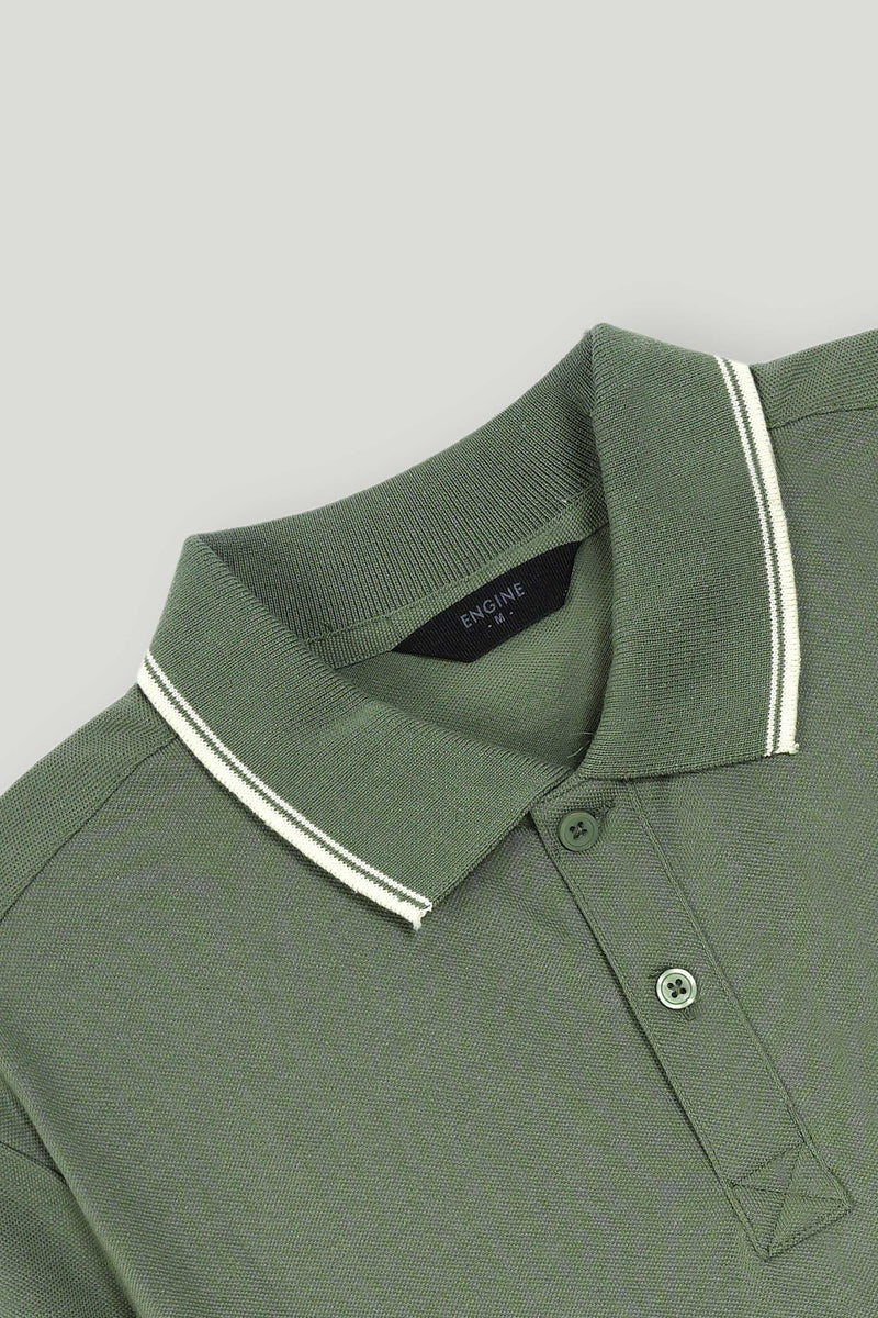 Men Polo Tee - Engine - Buy Now
