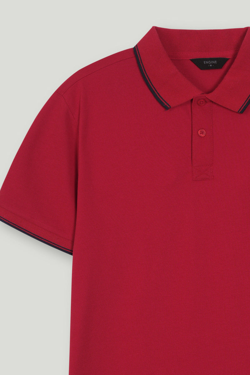Men Polo Tee - Engine - Buy Now