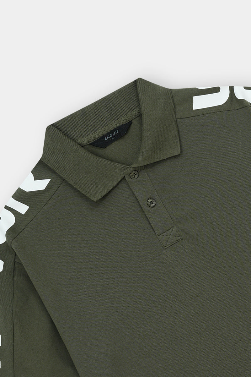 Men Polo Tee - Engine - Buy Now