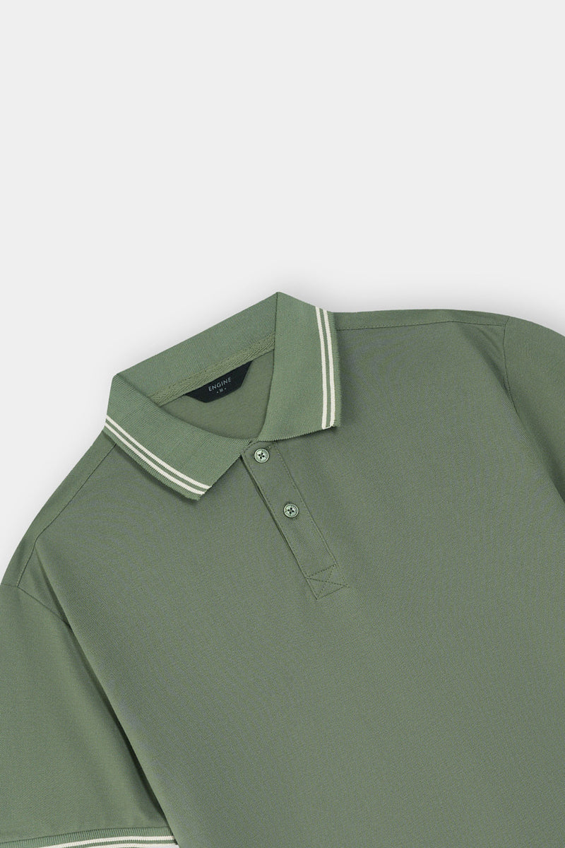 Men Polo Tee - Engine - Buy Now
