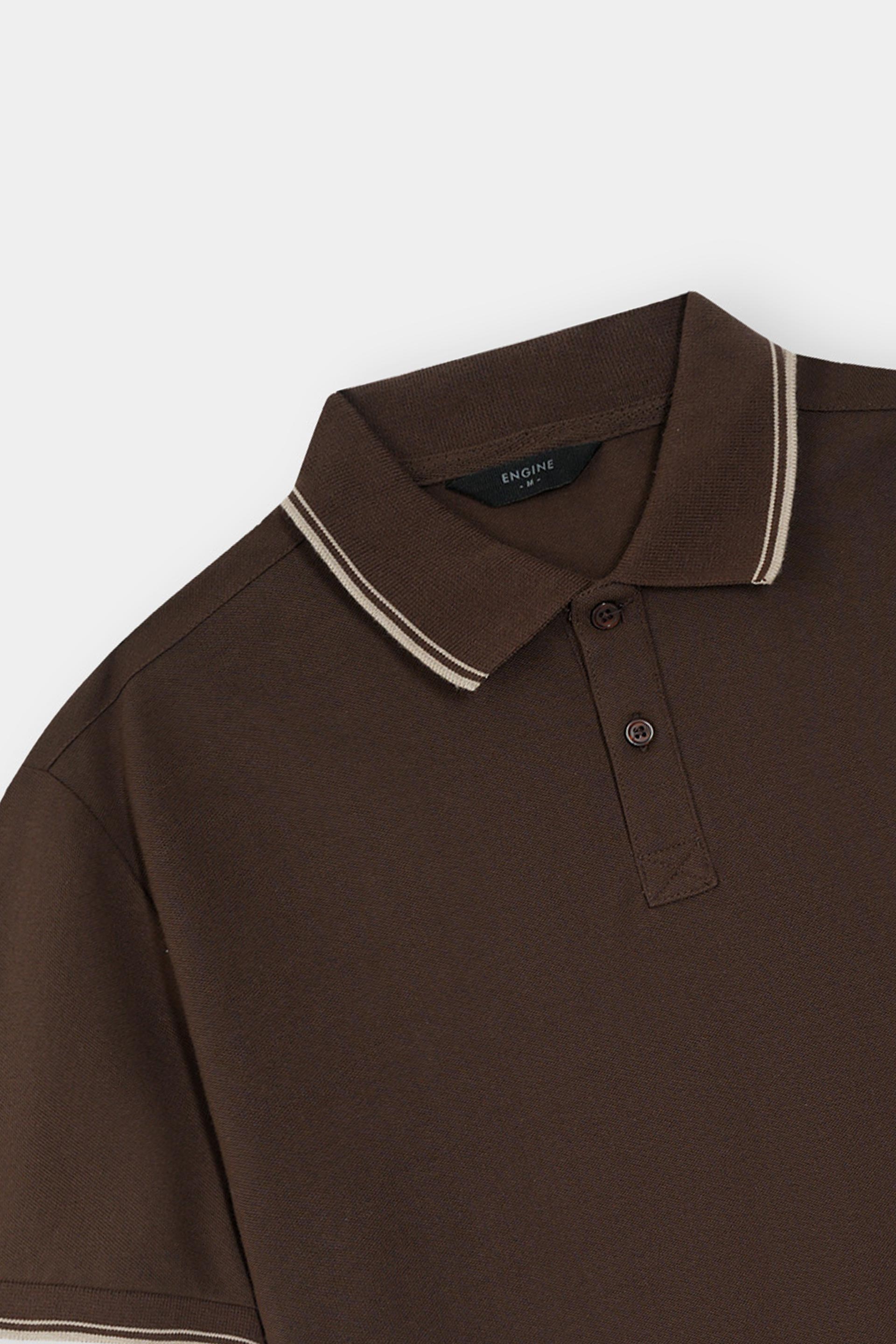 Men Polo Tee - Engine - Buy Now