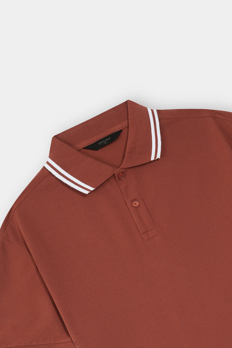 Men Polo Tee - Engine - Buy Now