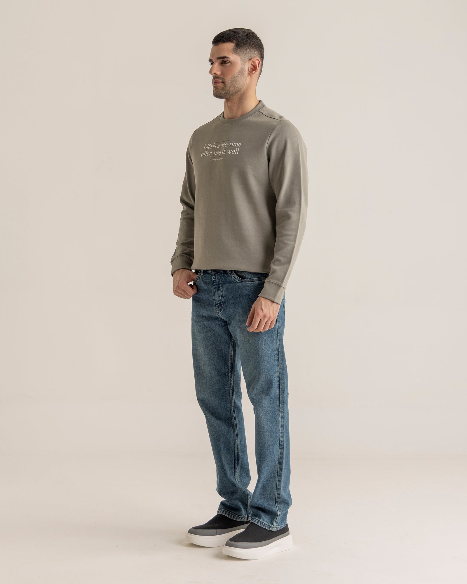 Men Graphic Sweatshirt