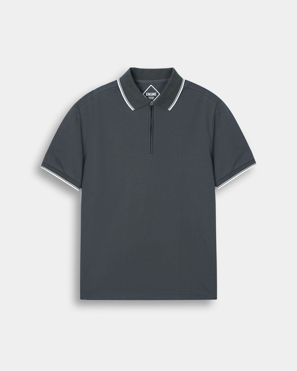 Men Zipper Polo - Engine - Buy Now