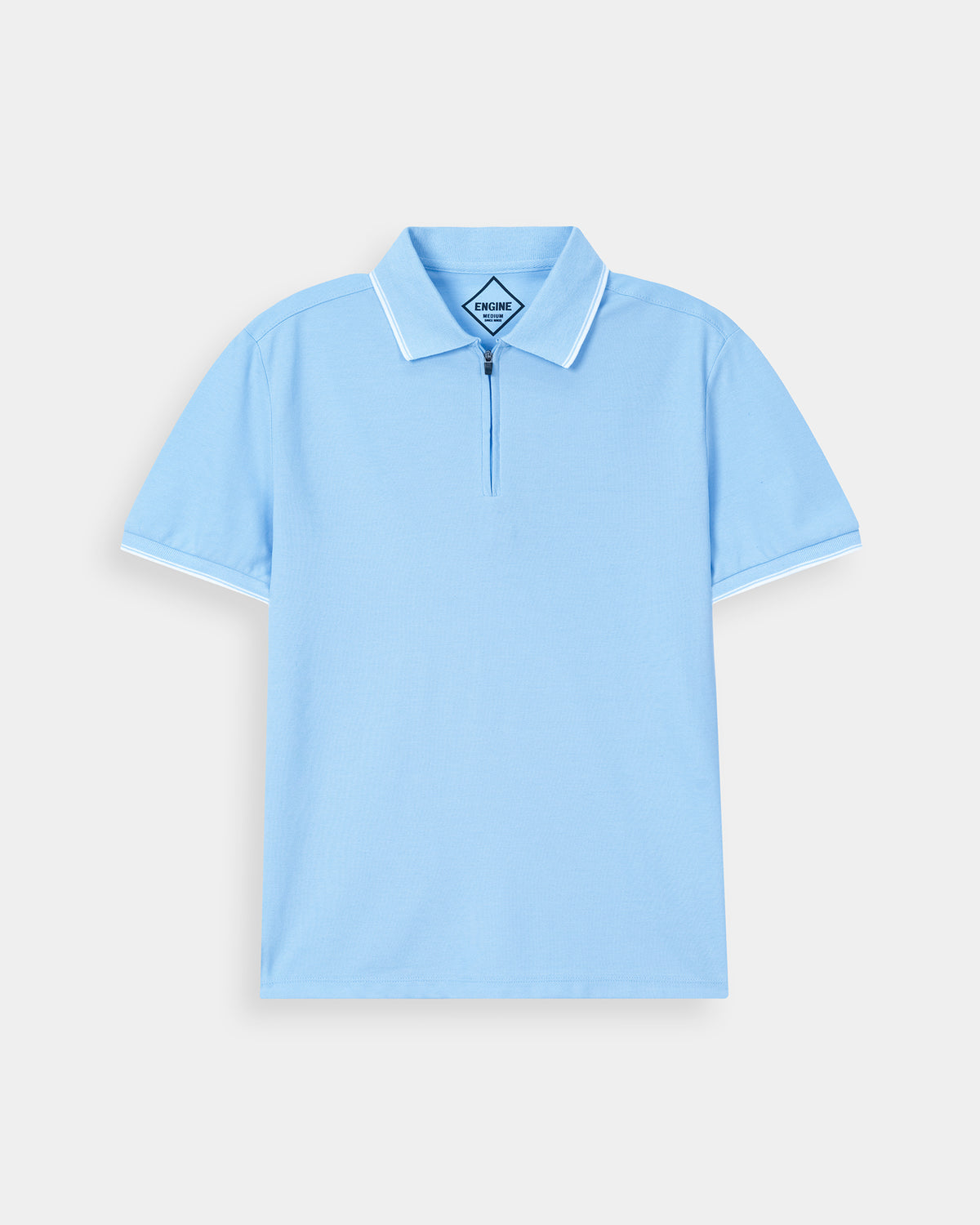 Men Zipper Polo - Engine - Buy Now