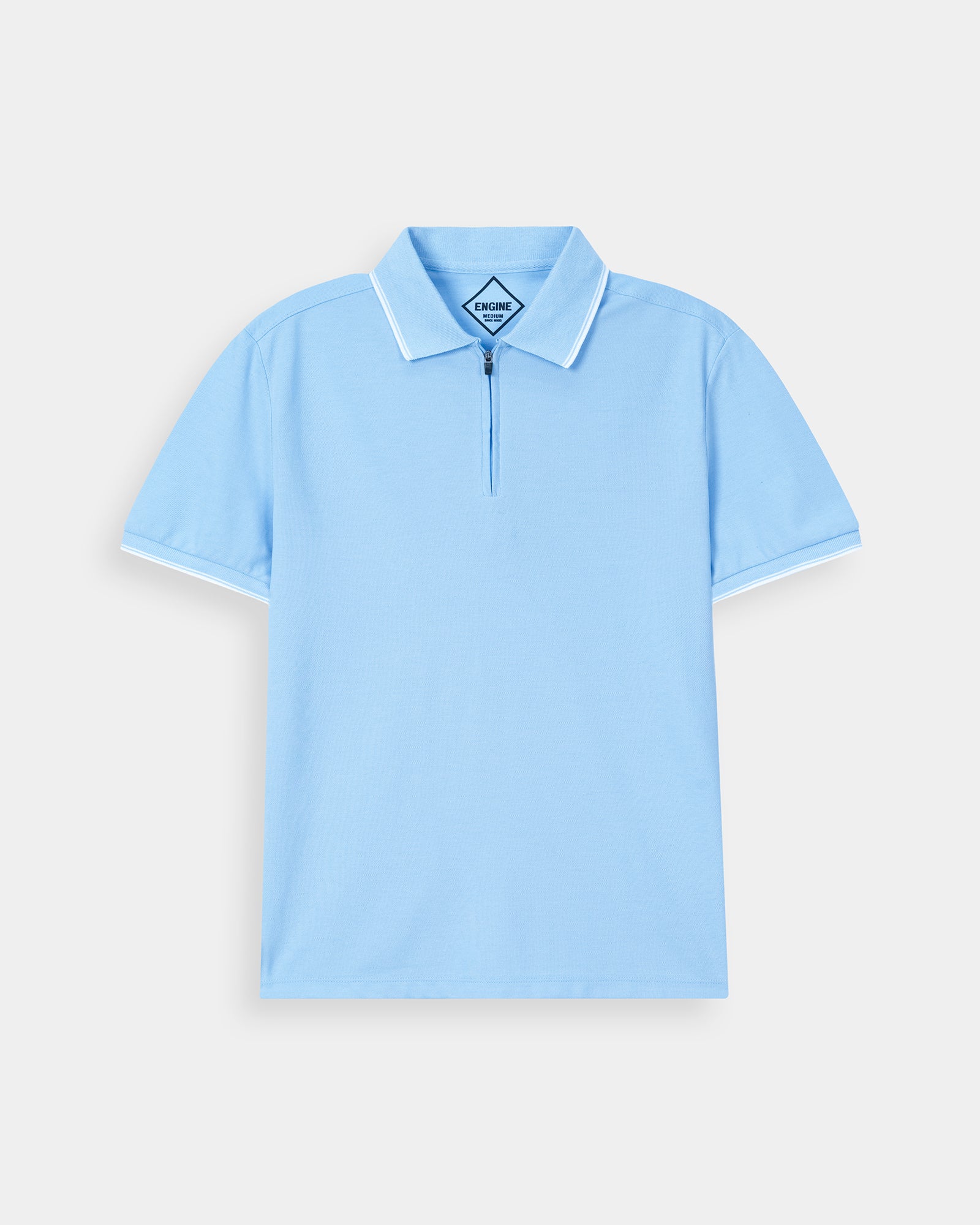 Men Zipper Polo - Engine - Buy Now