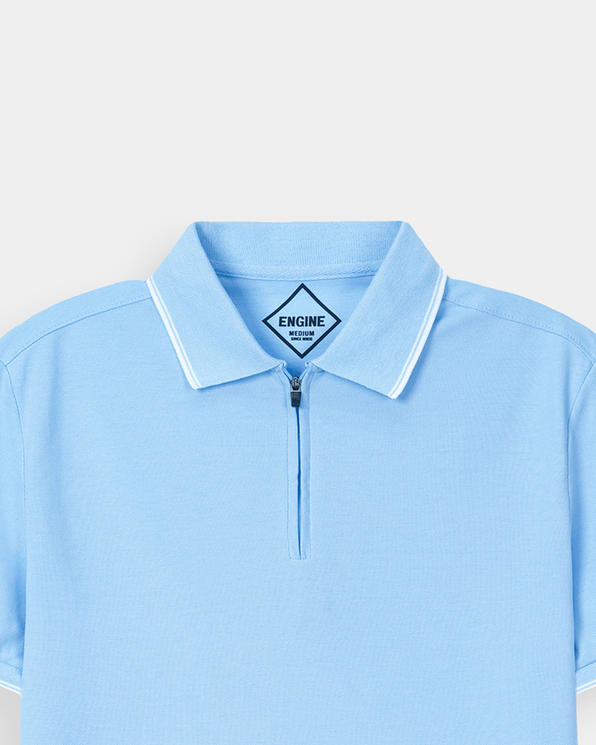 Men Zipper Polo - Engine - Buy Now